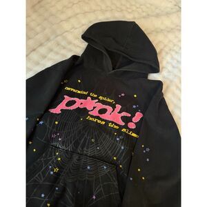 Spider SP5DER PINK HOODIE M